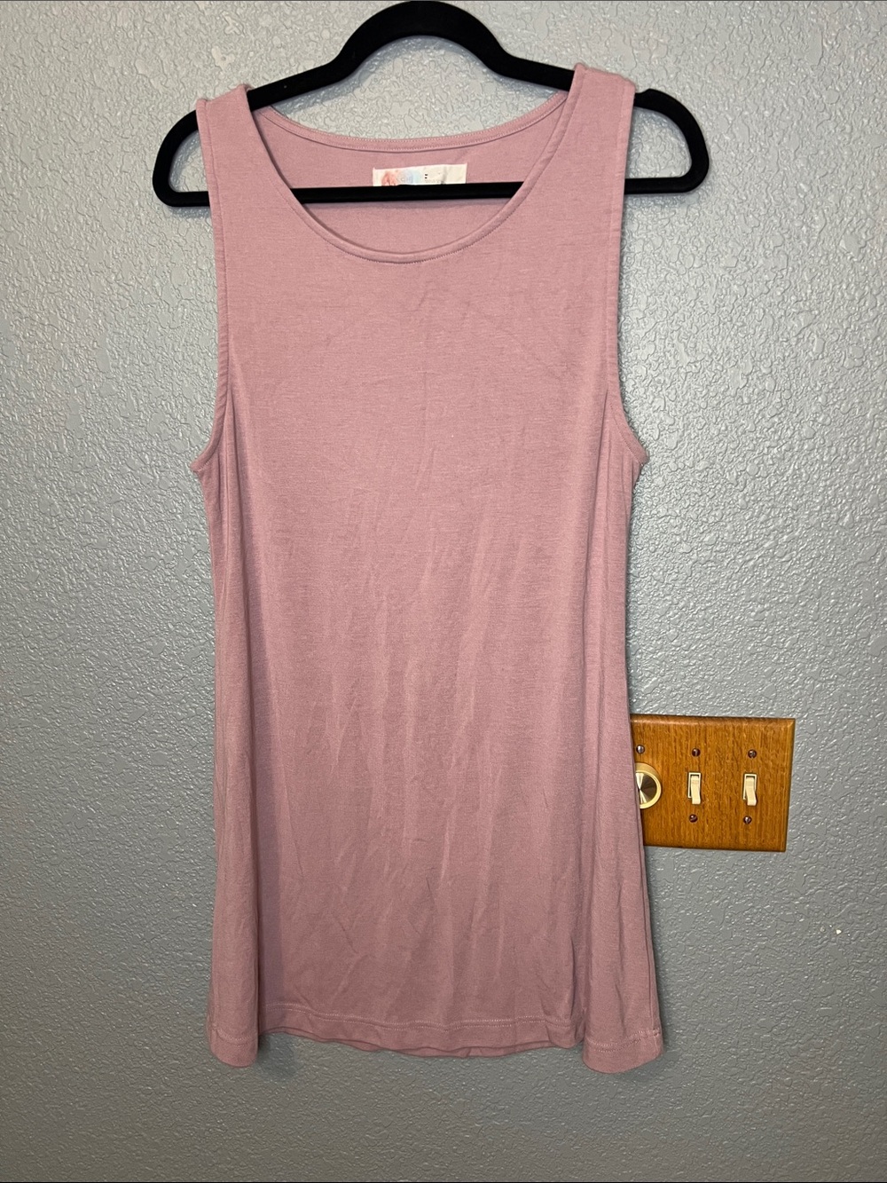 FREE PEOPLE BEACH Free People Tie-Shoulder Tank Pink USA Crossover Back CoverupM